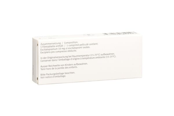 Cipralex cpr pell 10 mg 28 pce