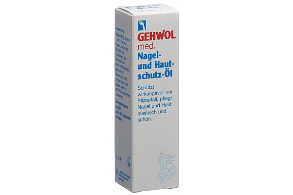 Gehwol med huile protectrice ongles et peau fl 15 ml