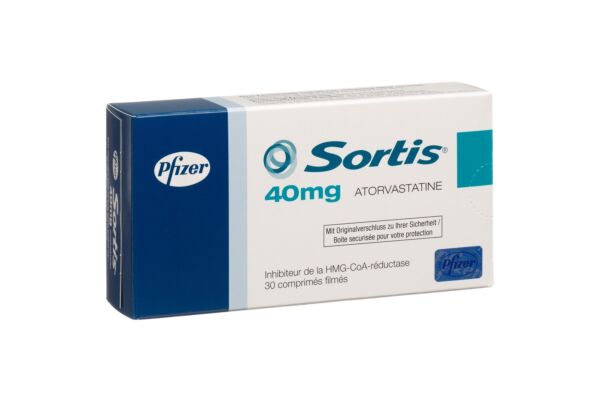 Sortis Filmtabl 40 mg 30 Stk