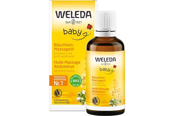 Weleda BABY Bäuchlein-Massageöl Fl 50 ml