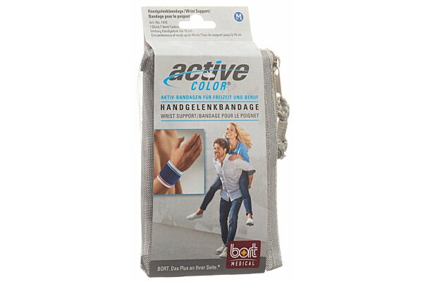 Bort ActiveColor bandage poignet M -19cm bleu