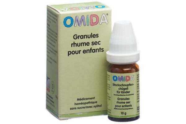 Omida Stockschnupfenchügeli für Kinder ohne Zucker Fl 10 g