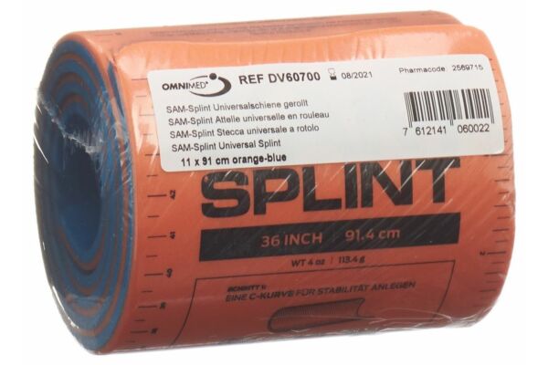 SAM Splint attelle universelle 11x91cm rouleau