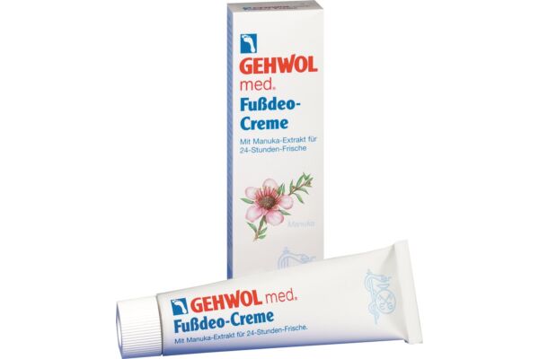 Gehwol med crème pour les pieds déodorant tb 125 ml