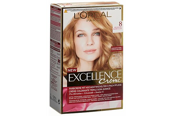 Excellence Creme Triple Protection 8 hellblond