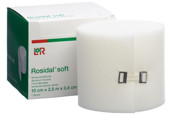 Rosidal soft bande en mousse 2.5mx10cmx0.4cm