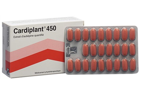 Cardiplant Filmtabl 450 mg 100 Stk