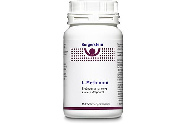 Burgerstein L-Methionin cpr 100 pce