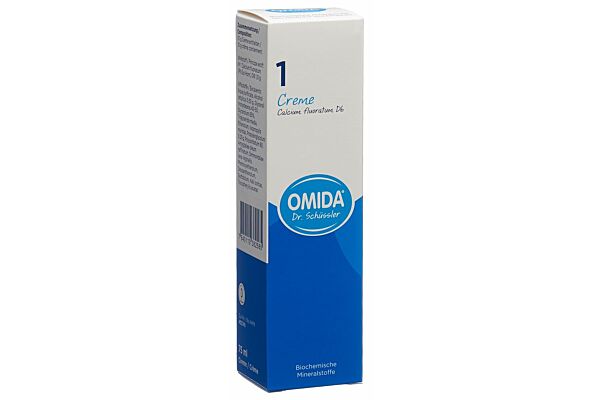 Omida Schüssler no1 calcium fluoratum crème 6 D tb 75 ml