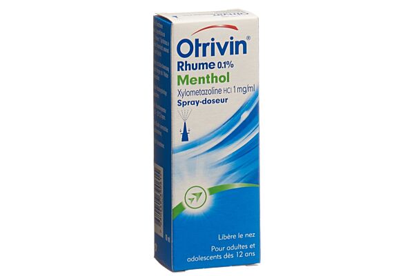 Otrivin Rhume spray doseur 0.1 % Menthol 10 ml