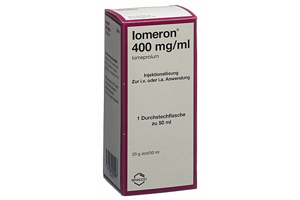 Iomeron sol inj 400 mg/ml 50ml fl