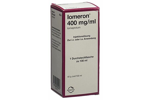 Iomeron sol inj 400 mg/ml 100ml fl