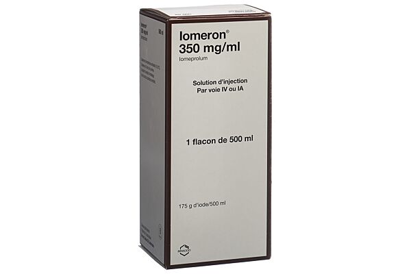 Iomeron sol inj 350 mg/ml 500ml fl