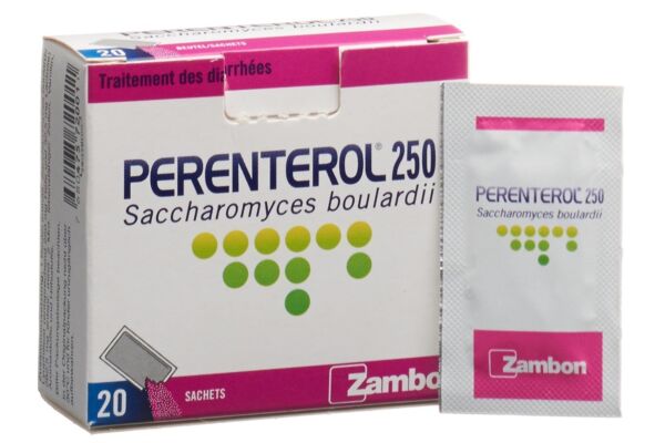 Perenterol Plv 250 mg Btl 20 Stk