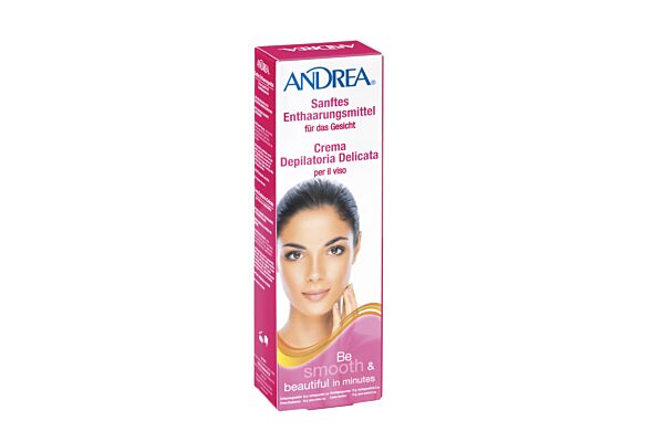 Andrea visage clair crème dépilatoire visage 56 g