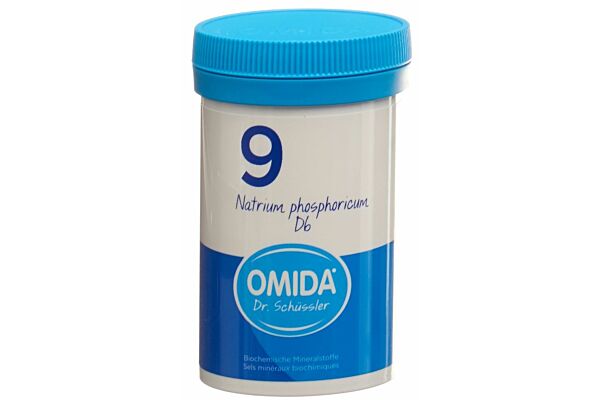 Omida Schüssler no9 natrium phosphoricum cpr 6 D bte 100 g