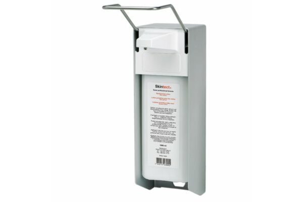 Skintect aluminium dispenser pour mur pour flacon 1000ml