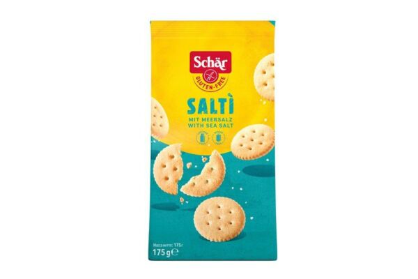 SCHÄR salti crackers salé sans gluten sach 175 g