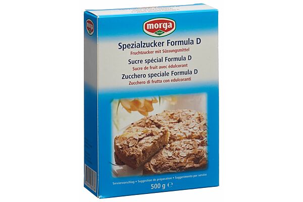 Morga sucre spécial Formula D 500 g