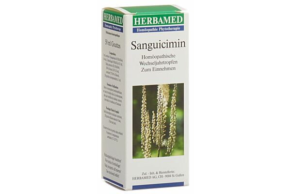 Sanguicimin homöopathische  Wechseljahrtropfen Fl 50 ml