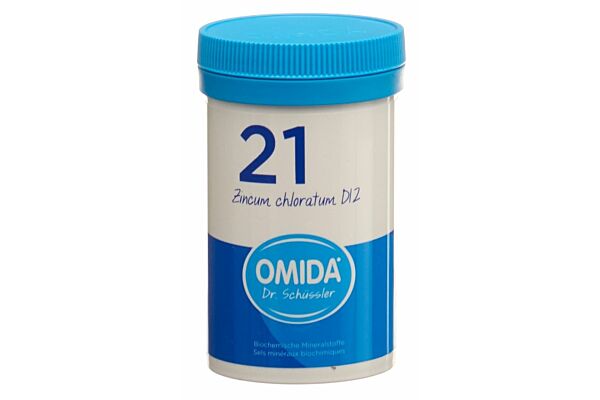 Omida Schüssler Nr21 Zincum chloratum Tabl D 12 Ds 100 g