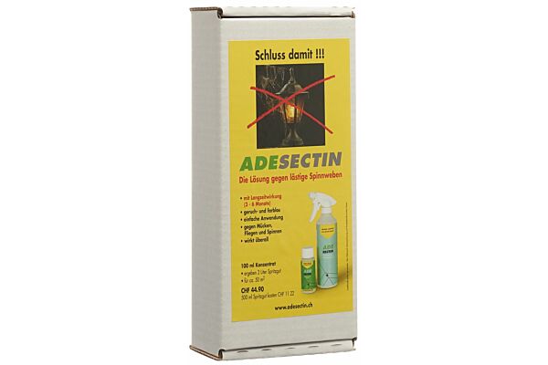 Adesectin concentré + vapo vide fl 100 ml