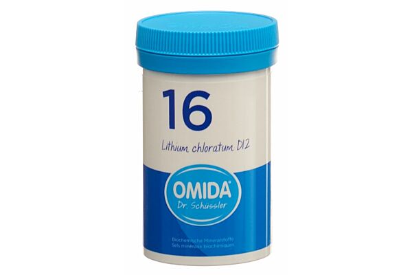 Omida Schüssler Nr16 Lithium chloratum Tabl D 12 Ds 100 g