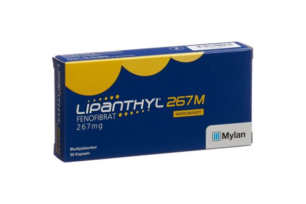 Lipanthyl 267 M caps 267 mg 30 pce