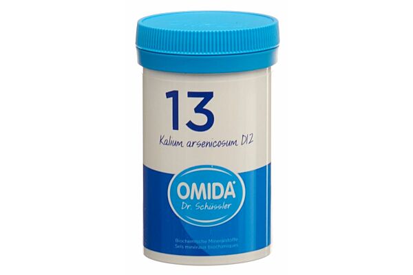 Omida Schüssler Nr13 Kalium arsenicosum Tabl D 12 Ds 100 g