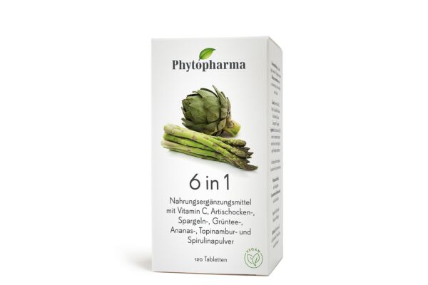Phytopharma 6en1 cpr 120 pce