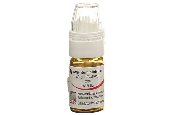 Omida argentum nitricum glob 30 C avec doseur 4 g