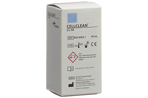 Cellclean solution de nettoyage pour sysmex CL-50 50 ml