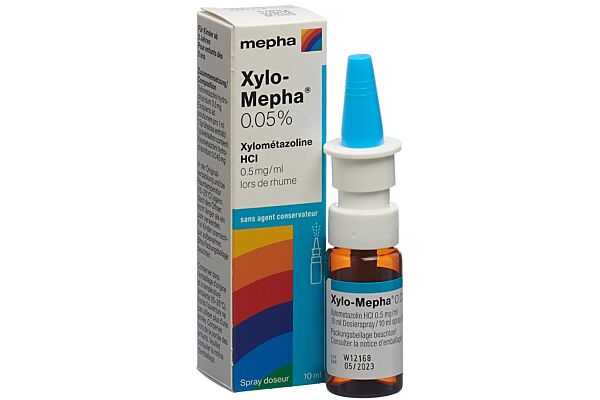 Xylo-Mepha Dosierspray 0.05 % Kind Fl 10 ml