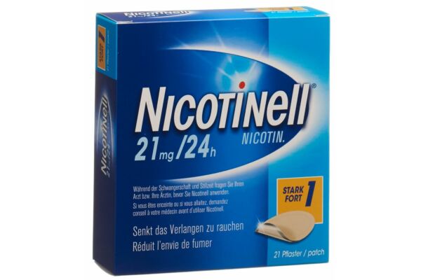 Nicotinell 1 fort patch mat 21 mg/24h 21 pce