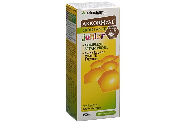 Arkoroyal sirop croissance junior fl 150 ml