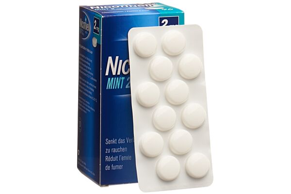 Nicotinell Lutschtabl 2 mg mint 96 Stk