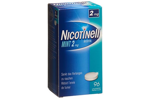 Nicotinell cpr sucer 2 mg mint 96 pce