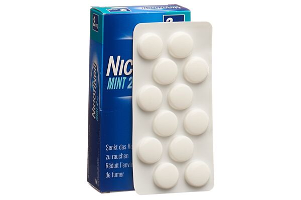 Nicotinell Lutschtabl 2 mg mint 36 Stk