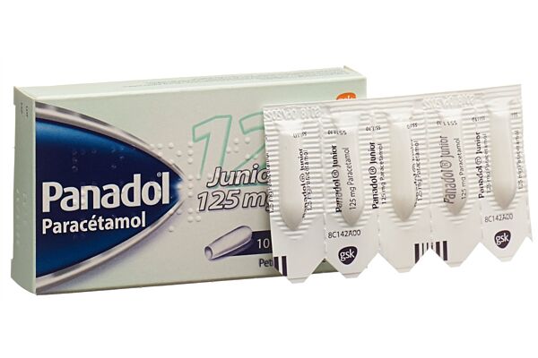Panadol Junior Supp 125 mg 10 Stk