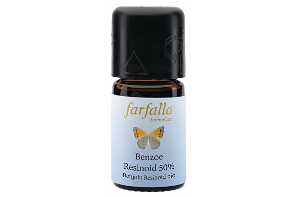 farfalla Benzoe Siam Resinoid 50% Äth/Öl Bio Fl 5 ml