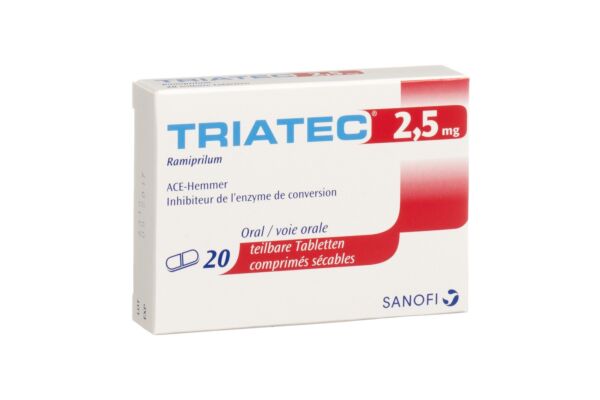 Triatec Tabl 2.5 mg 20 Stk
