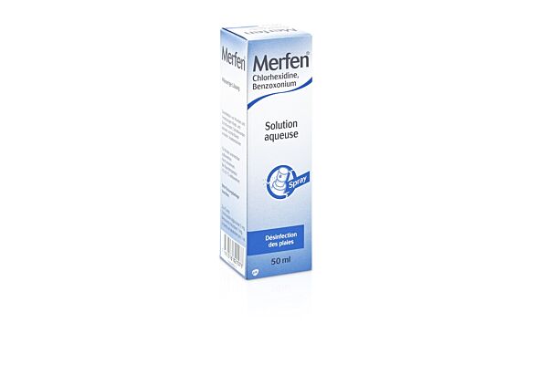 Merfen solution aqueuse incolore spr 50 ml