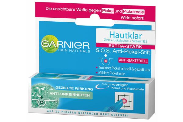 Garnier Skin Pure SOS Stift Anti-Bibeli/Anti-Spuren Tb 10 ml
