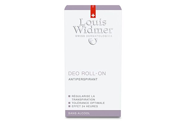 Louis Widmer déodorant parfumée roll-on 50 ml