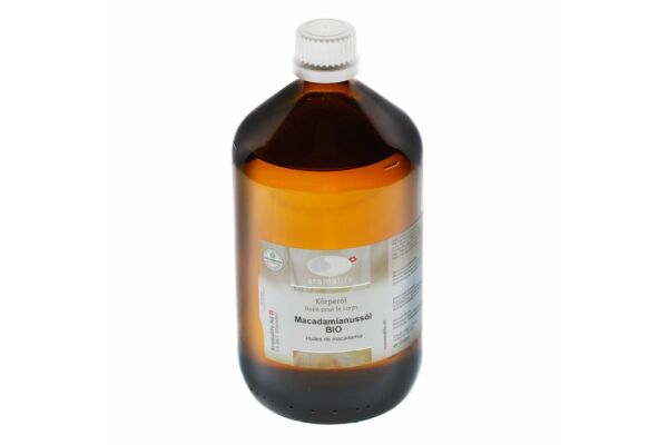 Aromalife huile noix de macadamia BIO 1000 ml