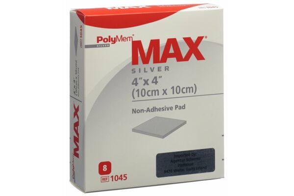 PolyMem MAX Silver 10x10cm 8 Stk