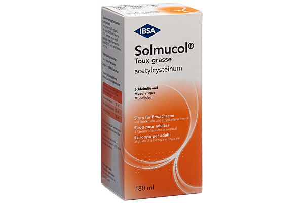 Solmucol Erkältungshusten Sirup 200 mg/10ml Fl 180 ml
