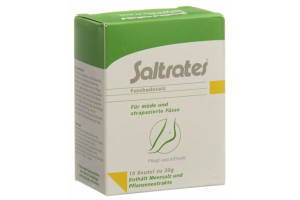 Saltrates sels pour bain de pieds 10 sach 20 g