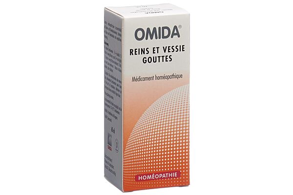 Omida gouttes reins vessie fl 60 ml