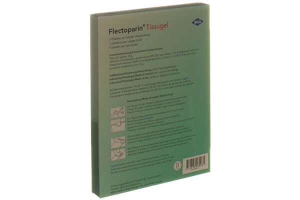 Flectoparin Tissugel empl 7 pce